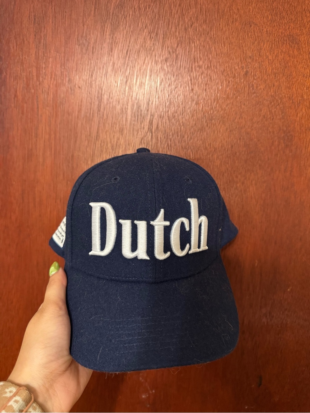 Dutch Bros Navy Blue 'Dutch' Embroidered Baseball Cap